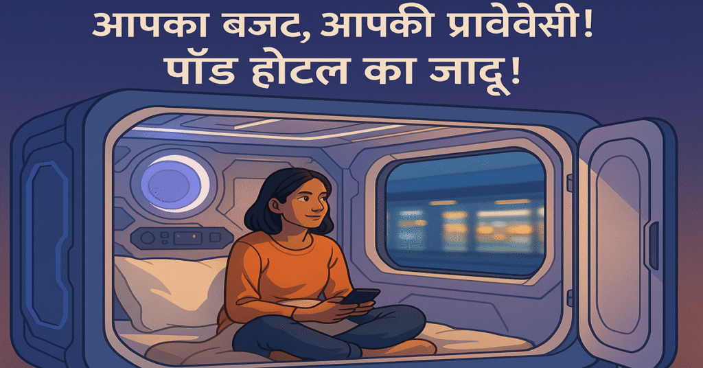 Discover pod hotel capsule hotels the ultimate budget-friendly and private alternative for solo travelers in India.