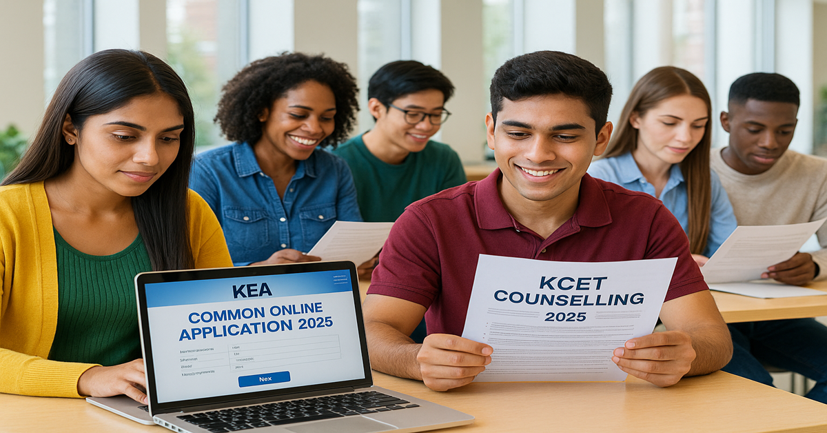 KEA Common Online Application 2025 KCET Counselling 2025