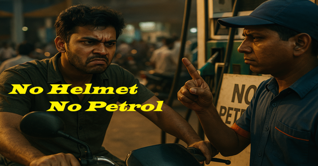 Starting Aug 1, a strict 'No Helmet No Petrol' rule is being enforced in India's Bhopal & Indore cities