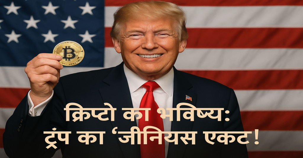 Trump signs GENIUS Act, a landmark bill regulating stablecoins, paving the way for mainstream crypto adoption.