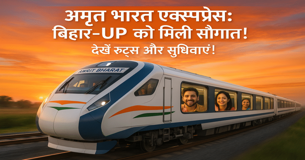 indian railway news Amrit Bharat Express trains via Gorakhpur to connect Bihar-UP with enhanced features